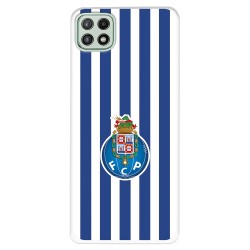 Funda para Samsung Galaxy A22 5G del Fútbol Club Oporto Escudo Rayas  - Licencia Oficial Fútbol Club Oporto