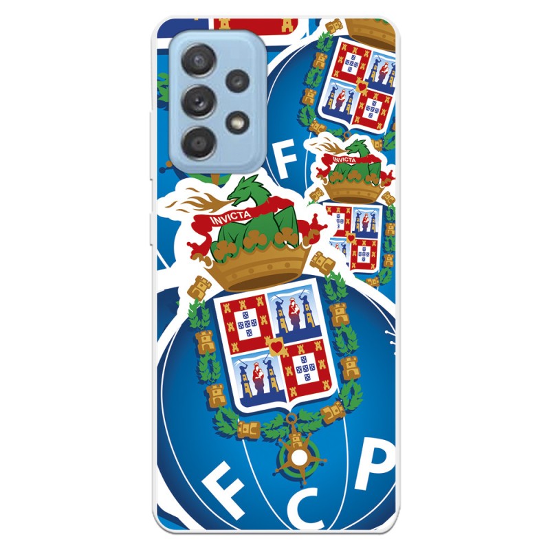 Funda para Samsung Galaxy A52 4G del Fútbol Club Oporto Escudo Dibujo  - Licencia Oficial Fútbol Club Oporto