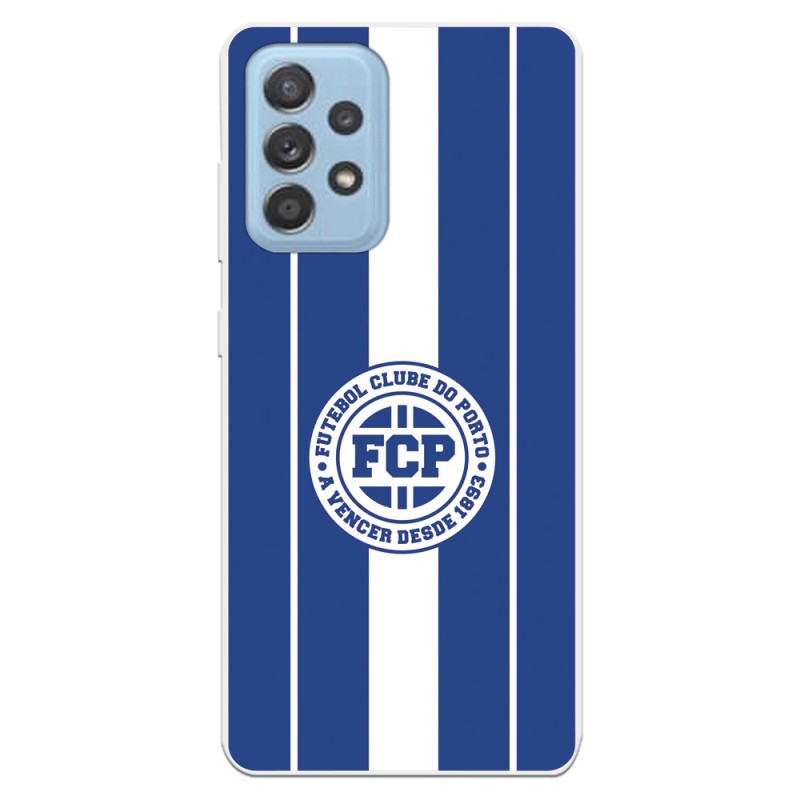 Funda para Samsung Galaxy A52 4G del Fútbol Club Oporto Escudo Azul  - Licencia Oficial Fútbol Club Oporto