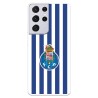 Funda para Samsung Galaxy S21 Ultra del Fútbol Club Oporto Escudo Rayas  - Licencia Oficial Fútbol Club Oporto