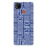 Funda para Xiaomi Redmi 9C del Fútbol Club Oporto Nombre Fondo Azul  - Licencia Oficial Fútbol Club Oporto