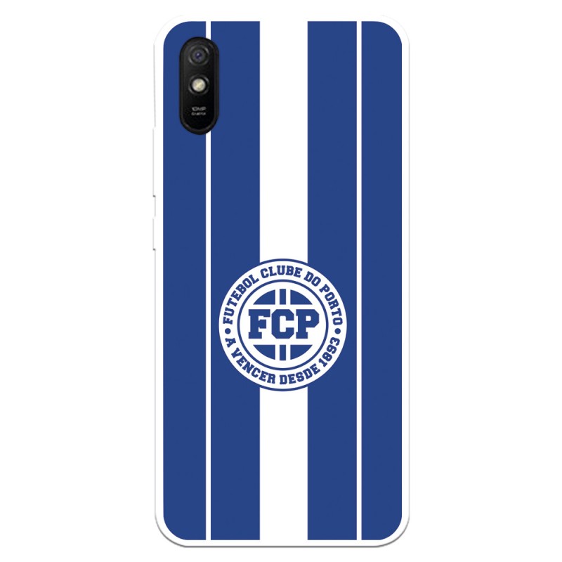 Funda para Xiaomi Redmi 9A del Fútbol Club Oporto Escudo Azul  - Licencia Oficial Fútbol Club Oporto