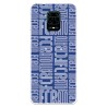 Funda para Xiaomi Redmi Note 9S del Fútbol Club Oporto Nombre Fondo Azul  - Licencia Oficial Fútbol Club Oporto