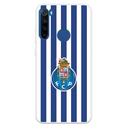 Funda para Xiaomi Redmi Note 8T del Fútbol Club Oporto Escudo Rayas  - Licencia Oficial Fútbol Club Oporto