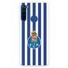 Funda para Xiaomi Redmi Note 8T del Fútbol Club Oporto Escudo Rayas  - Licencia Oficial Fútbol Club Oporto