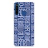 Funda para Xiaomi Redmi Note 8T del Fútbol Club Oporto Nombre Fondo Azul  - Licencia Oficial Fútbol Club Oporto