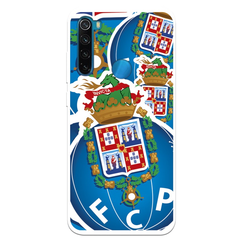 Funda para Xiaomi Redmi Note 8 del Fútbol Club Oporto Escudo Dibujo  - Licencia Oficial Fútbol Club Oporto