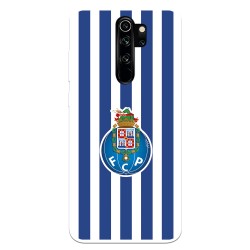 Funda para Xiaomi Redmi Note 8 Pro del Fútbol Club Oporto Escudo Rayas  - Licencia Oficial Fútbol Club Oporto