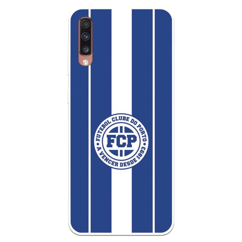 Funda para Samsung Galaxy A70 del Fútbol Club Oporto Escudo Azul  - Licencia Oficial Fútbol Club Oporto