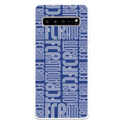 Funda para Samsung Galaxy S10 del Fútbol Club Oporto Nombre Fondo Azul  - Licencia Oficial Fútbol Club Oporto