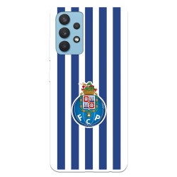 Funda para Samsung Galaxy A32 4G del Fútbol Club Oporto Escudo Rayas  - Licencia Oficial Fútbol Club Oporto