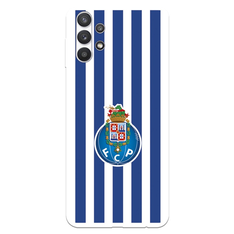 Funda para Samsung Galaxy A32 5G del Fútbol Club Oporto Escudo Rayas  - Licencia Oficial Fútbol Club Oporto