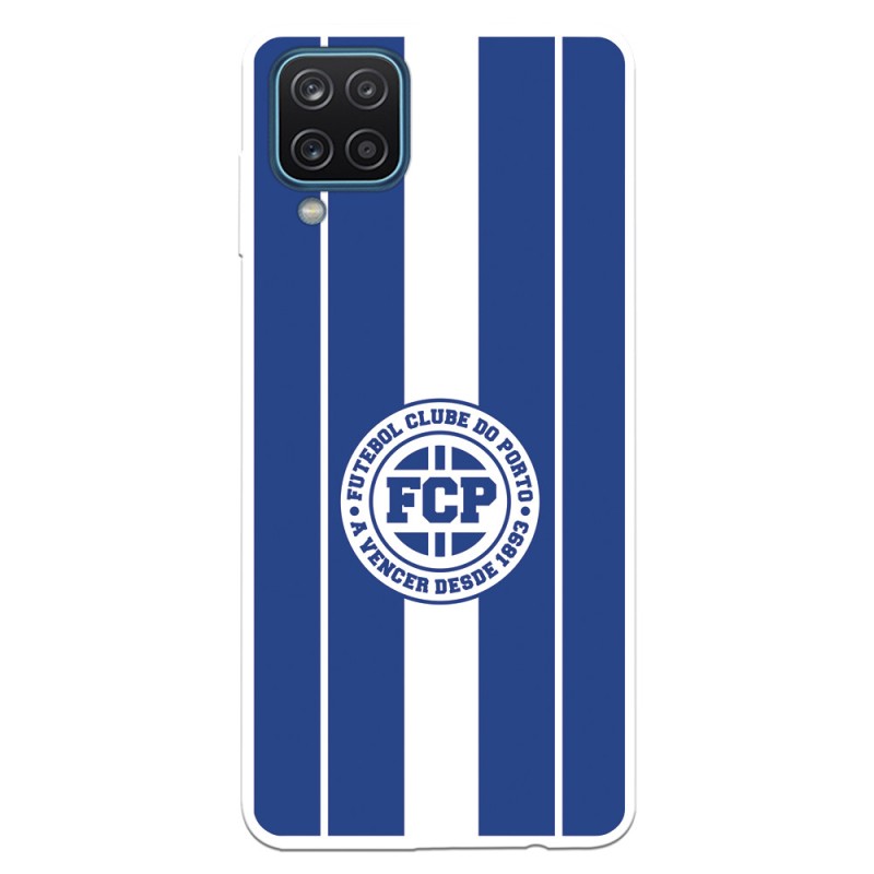 Funda para Samsung Galaxy A12 del Fútbol Club Oporto Escudo Azul  - Licencia Oficial Fútbol Club Oporto