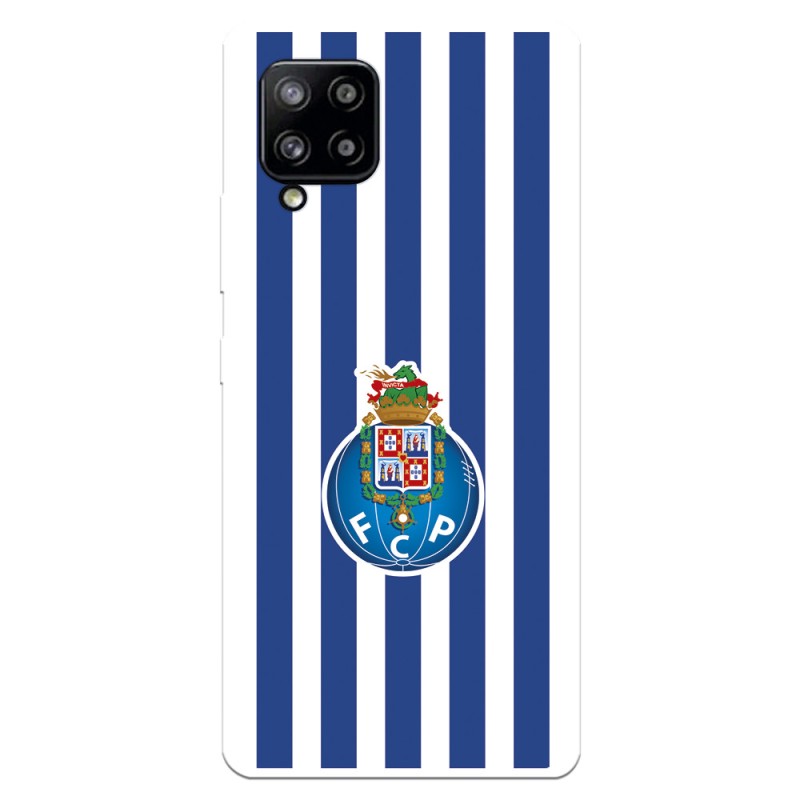 Funda para Samsung Galaxy A42 5G del Fútbol Club Oporto Escudo Rayas  - Licencia Oficial Fútbol Club Oporto