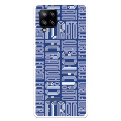 Funda para Samsung Galaxy A42 5G del Fútbol Club Oporto Nombre Fondo Azul  - Licencia Oficial Fútbol Club Oporto