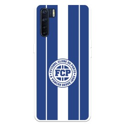 Funda para Oppo A91 del Fútbol Club Oporto Escudo Azul  - Licencia Oficial Fútbol Club Oporto