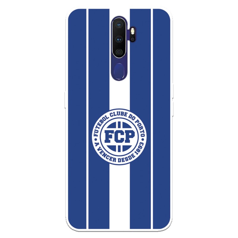 Funda para Oppo A9 2020 del Fútbol Club Oporto Escudo Azul  - Licencia Oficial Fútbol Club Oporto