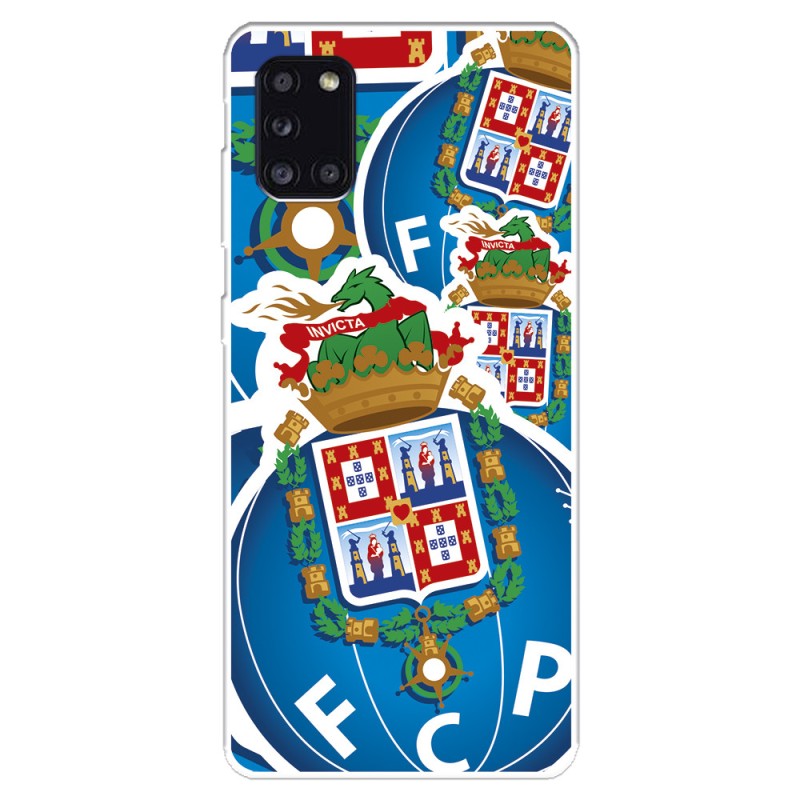 Funda para Samsung Galaxy A31 del Fútbol Club Oporto Escudo Dibujo  - Licencia Oficial Fútbol Club Oporto