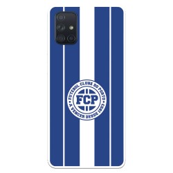 Funda para Samsung Galaxy A71 del Fútbol Club Oporto Escudo Azul  - Licencia Oficial Fútbol Club Oporto