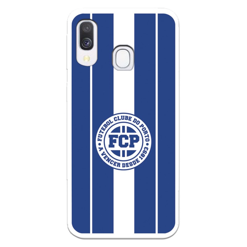 Funda para Samsung Galaxy A40 del Fútbol Club Oporto Escudo Azul  - Licencia Oficial Fútbol Club Oporto