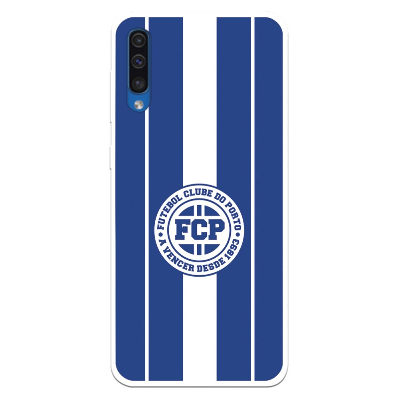 Funda para Samsung Galaxy A50 del Fútbol Club Oporto Escudo Azul  - Licencia Oficial Fútbol Club Oporto