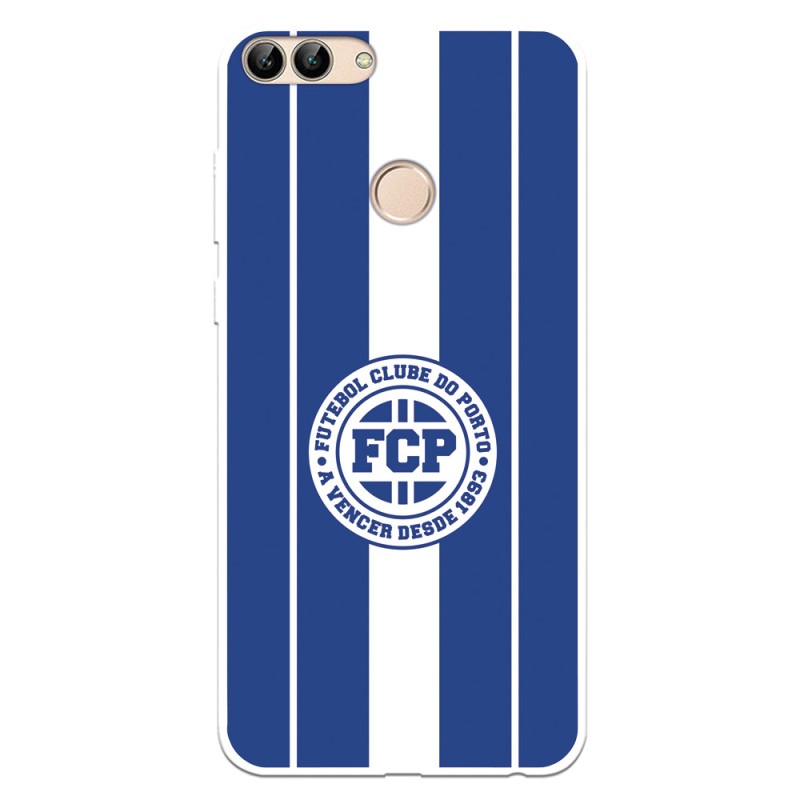 Funda para Huawei P Smart del Fútbol Club Oporto Escudo Azul  - Licencia Oficial Fútbol Club Oporto