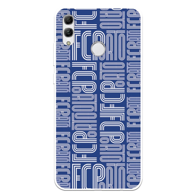 Funda para Huawei P Smart 2019 del Fútbol Club Oporto Nombre Fondo Azul  - Licencia Oficial Fútbol Club Oporto