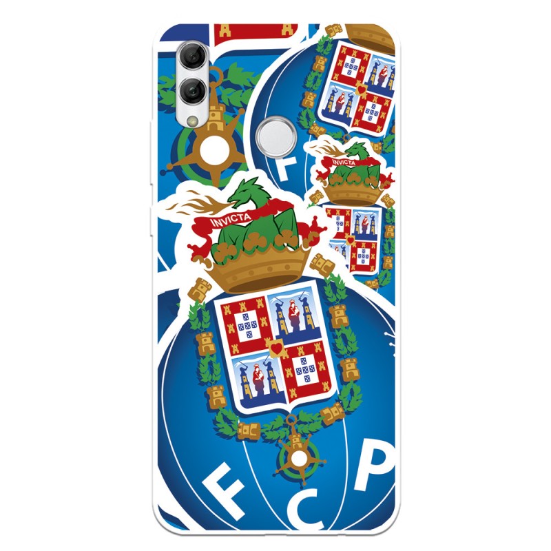 Funda para Huawei P Smart 2019 del Fútbol Club Oporto Escudo Dibujo  - Licencia Oficial Fútbol Club Oporto