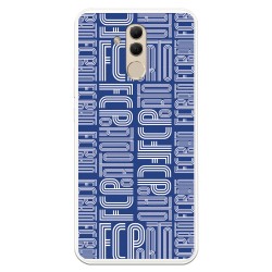 Funda para Huawei Mate 20 Lite del Fútbol Club Oporto Nombre Fondo Azul  - Licencia Oficial Fútbol Club Oporto