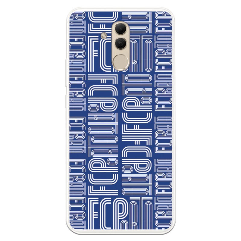 Funda para Huawei Mate 20 Lite del Fútbol Club Oporto Nombre Fondo Azul  - Licencia Oficial Fútbol Club Oporto