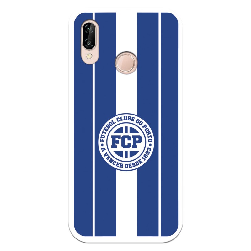 Funda para Huawei P20 Lite del Futbol Club Oporto Escudo Azul Licencia Oficial Futbol Club Oporto