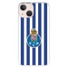 Funda para iPhone 13 Mini del Fútbol Club Oporto Escudo Rayas  - Licencia Oficial Fútbol Club Oporto