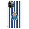 Funda para iPhone 12 Pro Max del Fútbol Club Oporto Escudo Rayas  - Licencia Oficial Fútbol Club Oporto