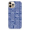 Funda para iPhone 12 del Fútbol Club Oporto Nombre Fondo Azul  - Licencia Oficial Fútbol Club Oporto