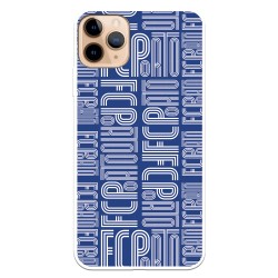 Funda para iPhone 11 Pro Max del Fútbol Club Oporto Nombre Fondo Azul  - Licencia Oficial Fútbol Club Oporto