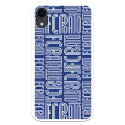 Funda para iPhone XR del Fútbol Club Oporto Nombre Fondo Azul  - Licencia Oficial Fútbol Club Oporto