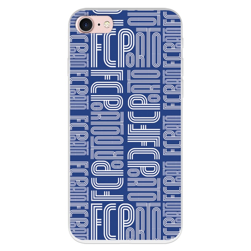 Funda para iPhone 7 del Fútbol Club Oporto Nombre Fondo Azul  - Licencia Oficial Fútbol Club Oporto