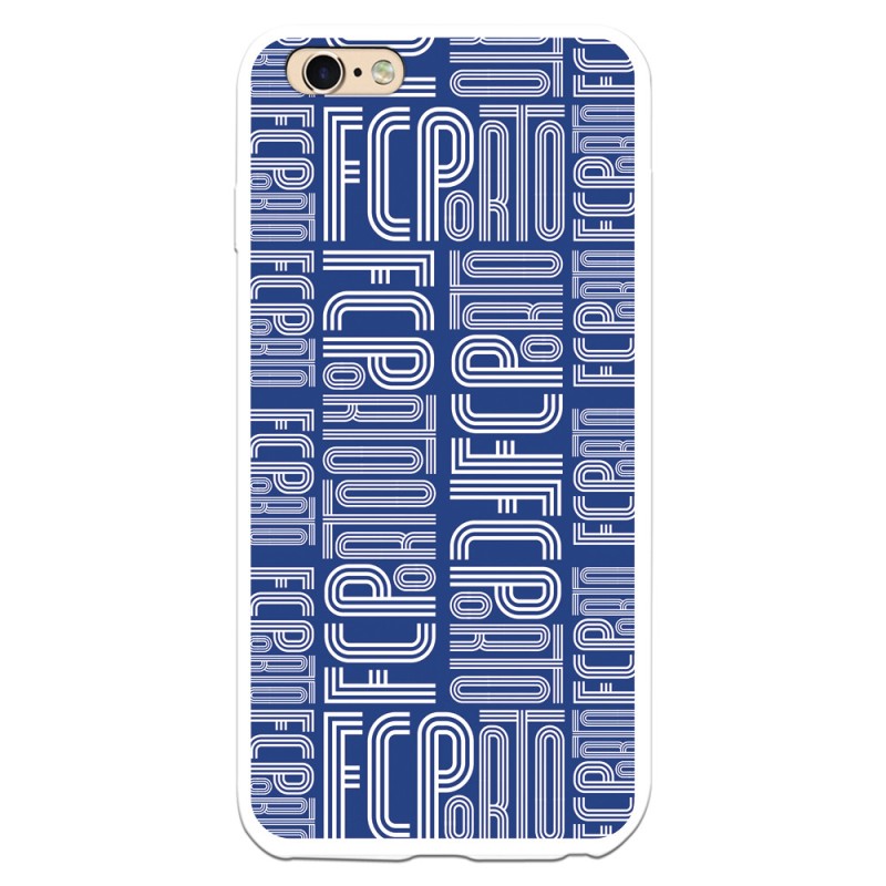 Funda para iPhone 6 Plus del Fútbol Club Oporto Nombre Fondo Azul  - Licencia Oficial Fútbol Club Oporto