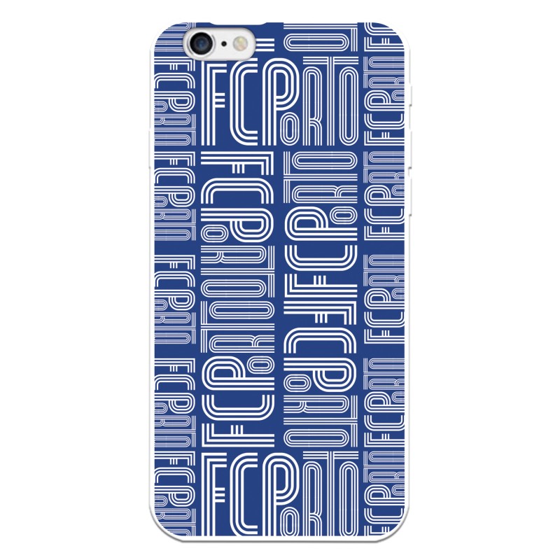 Funda para iPhone 6 del Fútbol Club Oporto Nombre Fondo Azul  - Licencia Oficial Fútbol Club Oporto