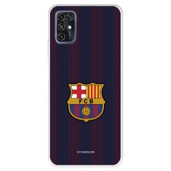 Funda para ZTE Blade V2020 del FC Barcelona Rayas Blaugrana  - Licencia Oficial FC Barcelona