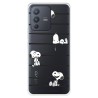 Funda para Vivo V23 Oficial de Peanuts Snoopy rayas - Snoopy