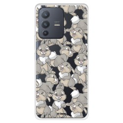 Funda para Vivo V23 Oficial de Disney Tambor Patrones - Bambi