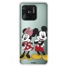 Funda para Xiaomi Redmi 10C Oficial de Disney Mickey y Minnie Posando - Clásicos Disney