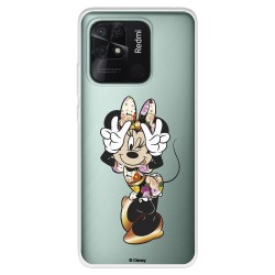 Funda para Xiaomi Redmi 10C Oficial de Disney Minnie Posando - Clásicos Disney