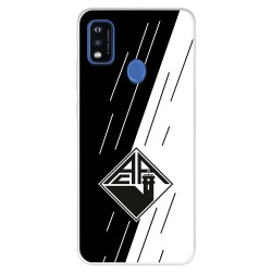 Funda para ZTE Blade A51 del Académica de Coimbra Escudo Bicolor  - Licencia Oficial Académica de Coimbra