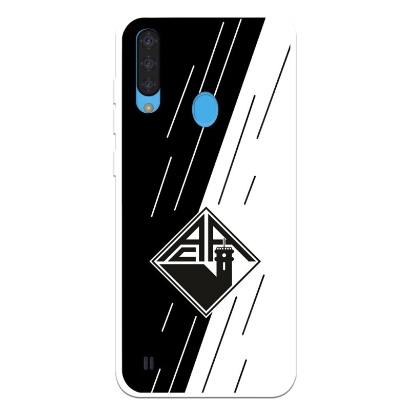 Funda para ZTE Blade A7 2020 del Académica de Coimbra Escudo Bicolor  - Licencia Oficial Académica de Coimbra