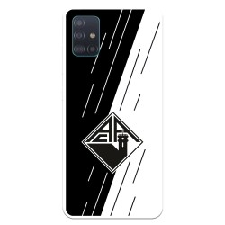 Funda para Samsung Galaxy A51 del Académica de Coimbra Escudo Bicolor  - Licencia Oficial Académica de Coimbra