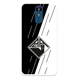 Funda para LG K9 2018 del Académica de Coimbra Escudo Bicolor  - Licencia Oficial Académica de Coimbra