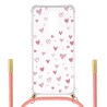 Funda Silicona Colgante Corazones para Xiaomi Redmi 8A