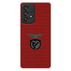 Funda para Samsung Galaxy A53 5G del Escudo Fondo Granate  - Licencia Oficial Benfica